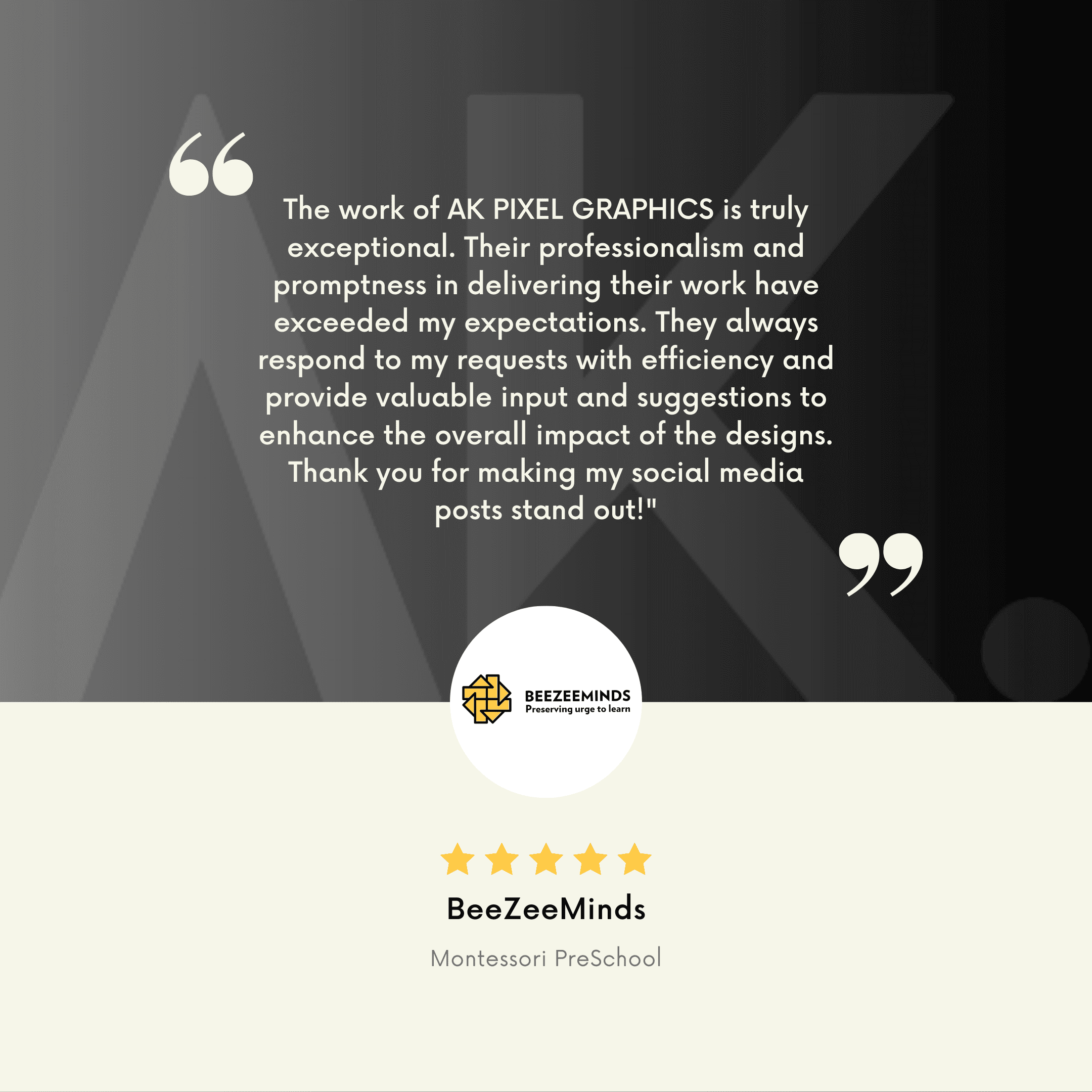 testimonial Image Beezee